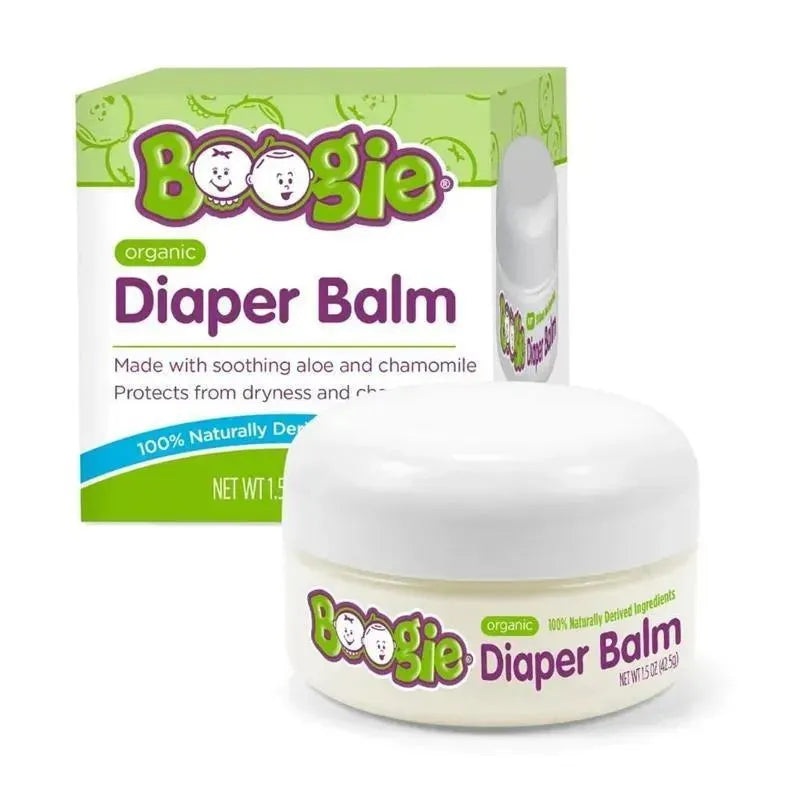 Boogie Wipes – Baby Diaper Rash Balm, Natural Derived Ingredients, 1.5 oz