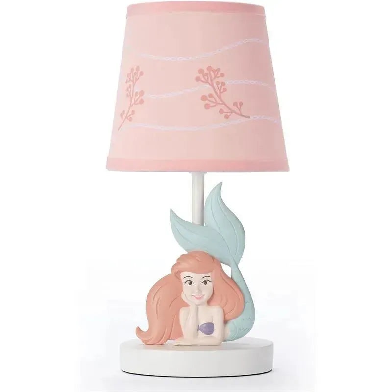Lambs & Ivy – Bedtime Originals Disney Baby The Little Mermaid Ariel Lamp with Shade & Bulb