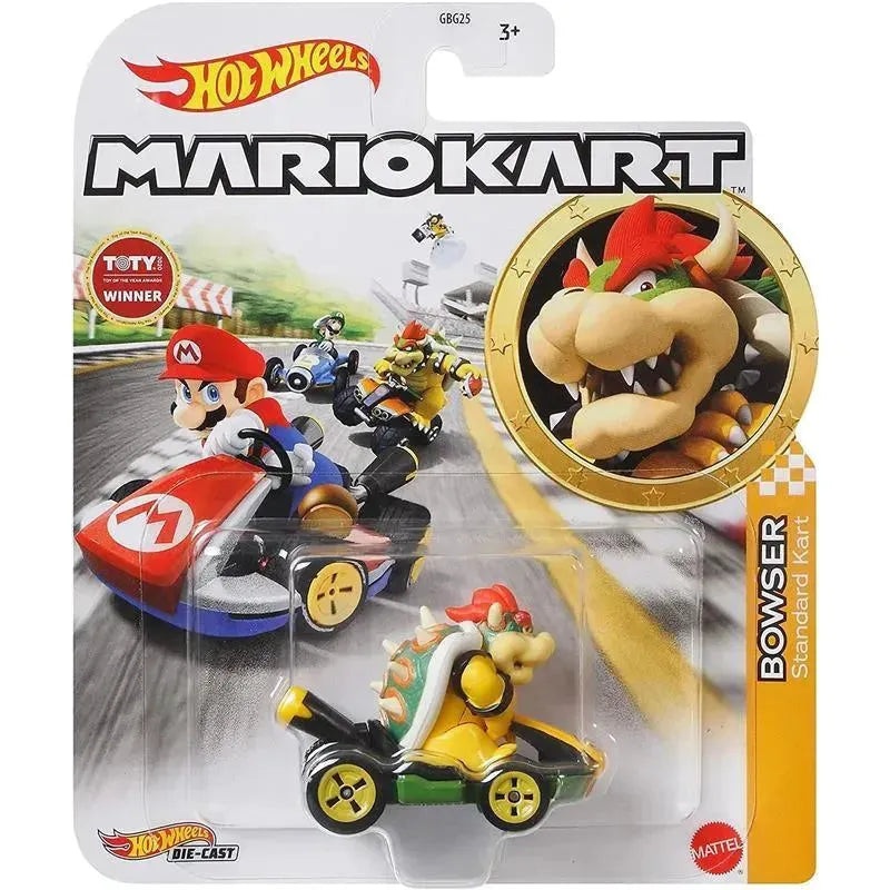 Mattel – Hot Wheels Mariokart Cars, Bowser