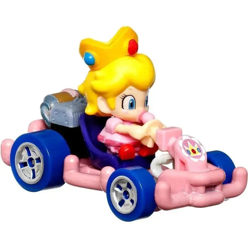 Mattel – Hw Mario Kart, Baby Peach