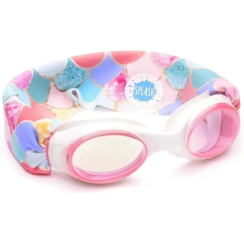 Splash Place Swim Goggles – Fun, Fashionable, Comfortable, Adult & Kids, Magenta Mermaid
