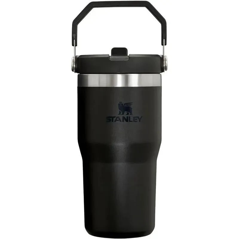 Stanley – 20Oz IceFlow Stainless Steel Tumbler with Straw, Black