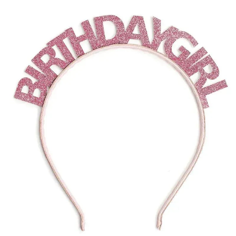 Sweet Wink – Kids Pink Birthday Girl Headband