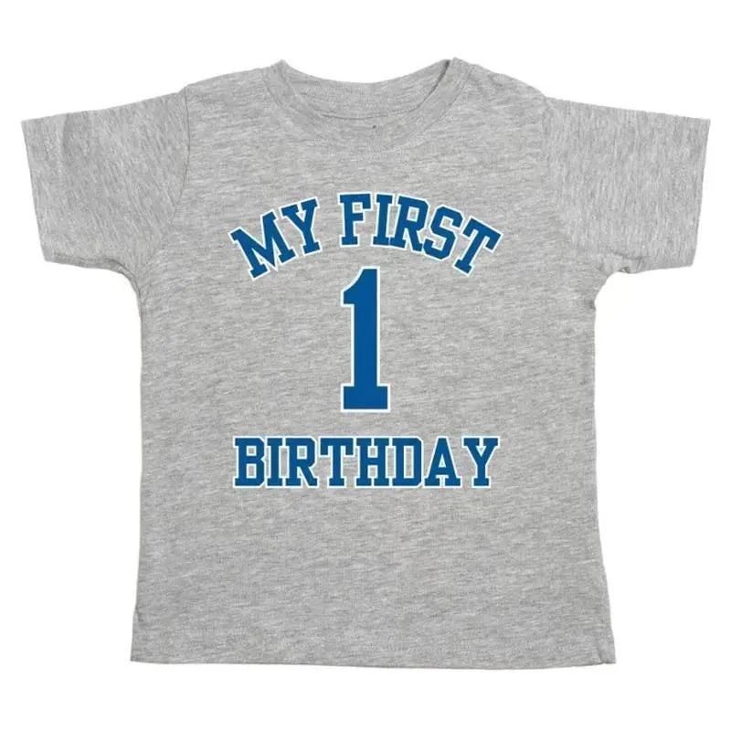 Sweet Wink – My First Birthday Short Sleeve Boy T-Shirt