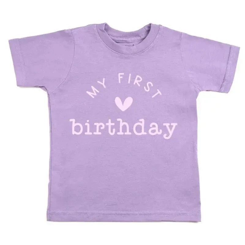 Sweet Wink – My First Birthday Short Sleeve T-Shirt