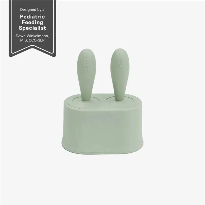 Ezpz – Tiny Popsicle Mold Set with Wands, Sage Green
