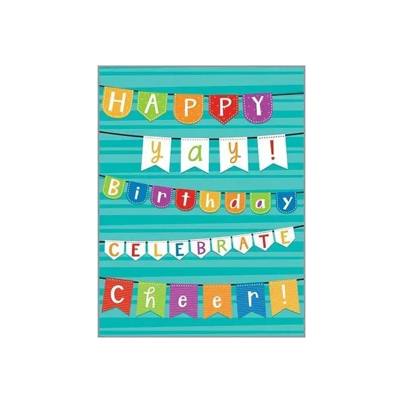 Gina B Designs – Birthday Greetings Card, Party Banners