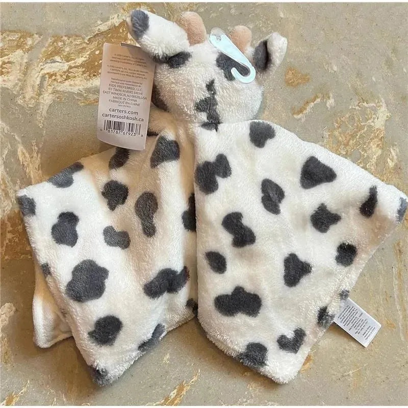 Kids Preferred – Carter’s Cow Plush Stuffed Animal Snuggler Lovey Security Blanket