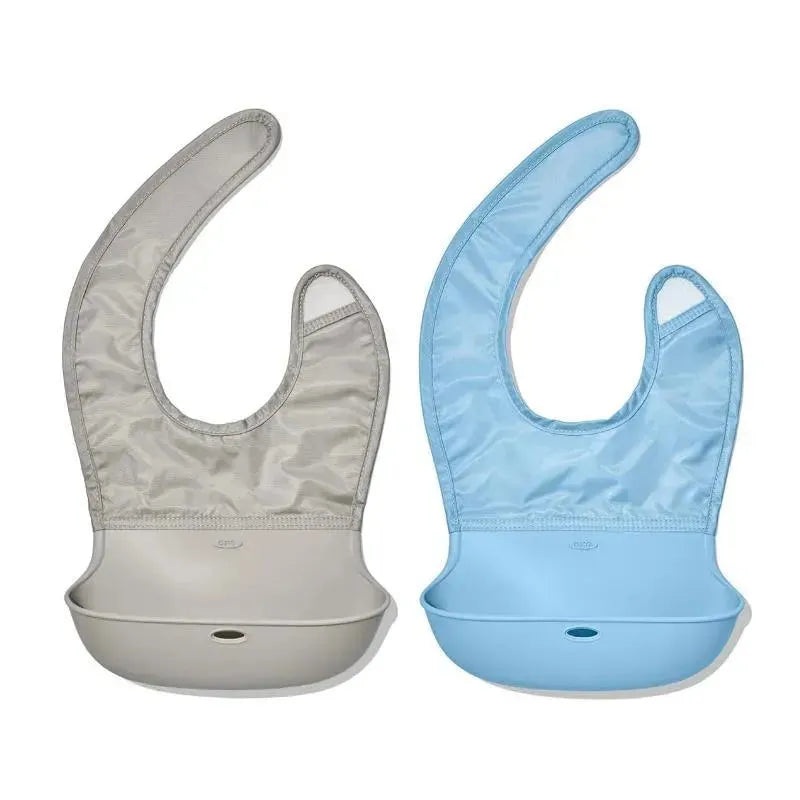 Oxo – 2Pk Roll Up Bib, Dusk & Drizzle