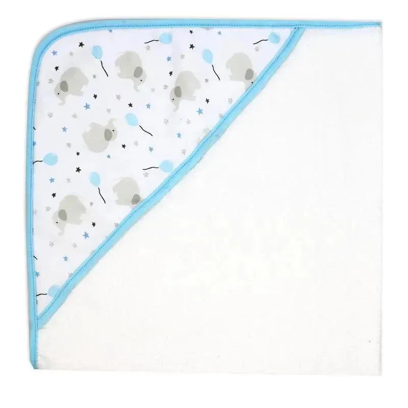 Rose Textiles – Elephant Hooded Towel, Blue