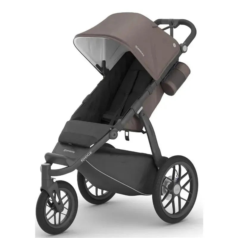 Uppababy – Ridge Jogging Stroller, Theo (Dark Taupe/Carbon Frame)