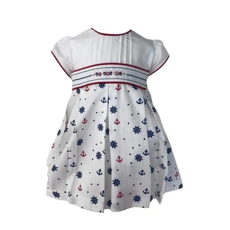 Will’ Beth – Baby Girl Sailor Dress, 2 Pcs