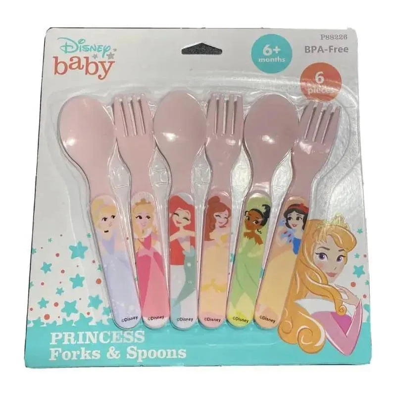 Baby King – Disney Baby Princess Forks & Spoons 6 Piece Set