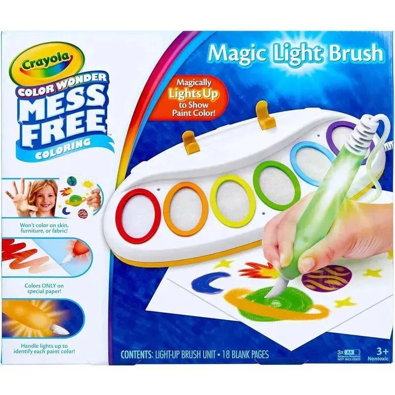 Crayola – Color Wonder Magic Light Brush, Mess Free Painting
