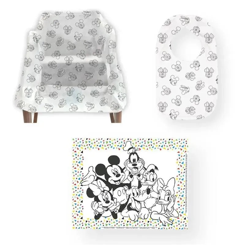 J.L. Childress – Disney Baby Disposable Dining Out Bundle, 3 Pack