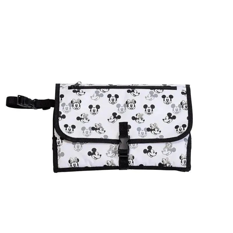 J.L. Childress – Disney Baby Portable Diaper Changing Station, Mickey Minnie Ivory