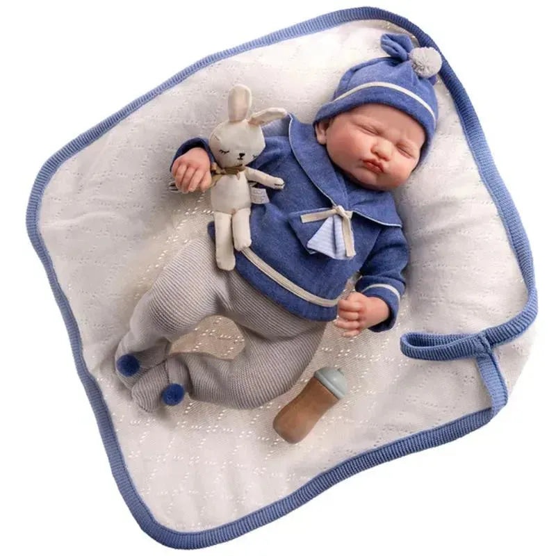 JC Toys – Reborn Doll, Berenguer Classics 17, Limited Edition, Mateo, Sailor Blue
