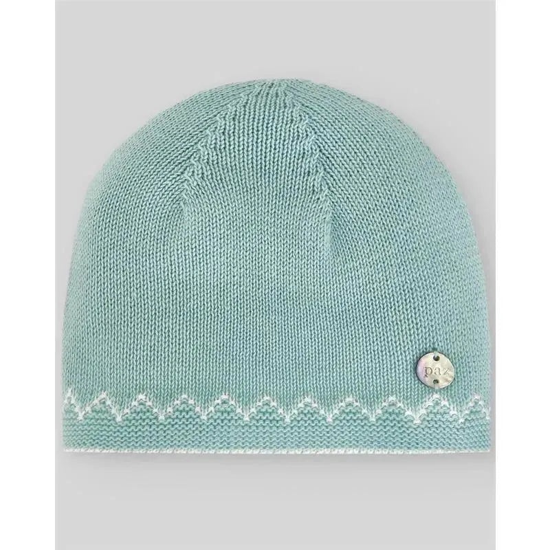Paz Rodriguez – Baby Knit Newborn Hat Iris, Cream/Beige