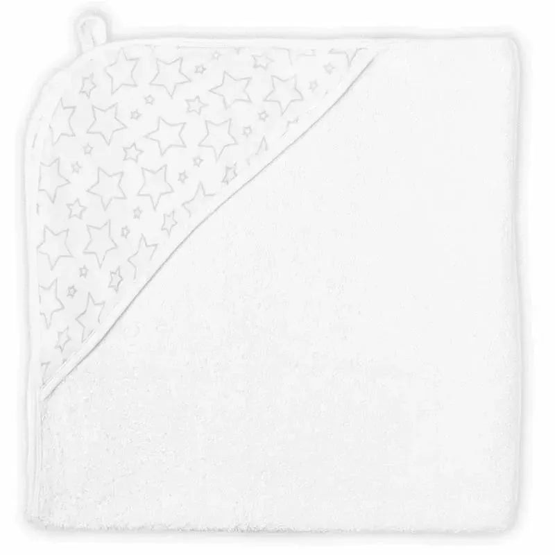 Rose Textiles – Star Muslin Lined Hooded Towel, Grey