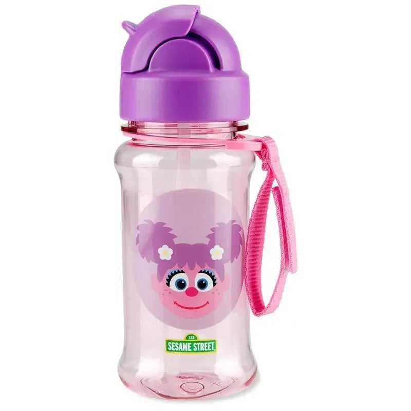 Skip Hop – Sesame Street Toddler Sippy Cup with Straw, Straw Bottle, 12 oz, Abby Cadabby