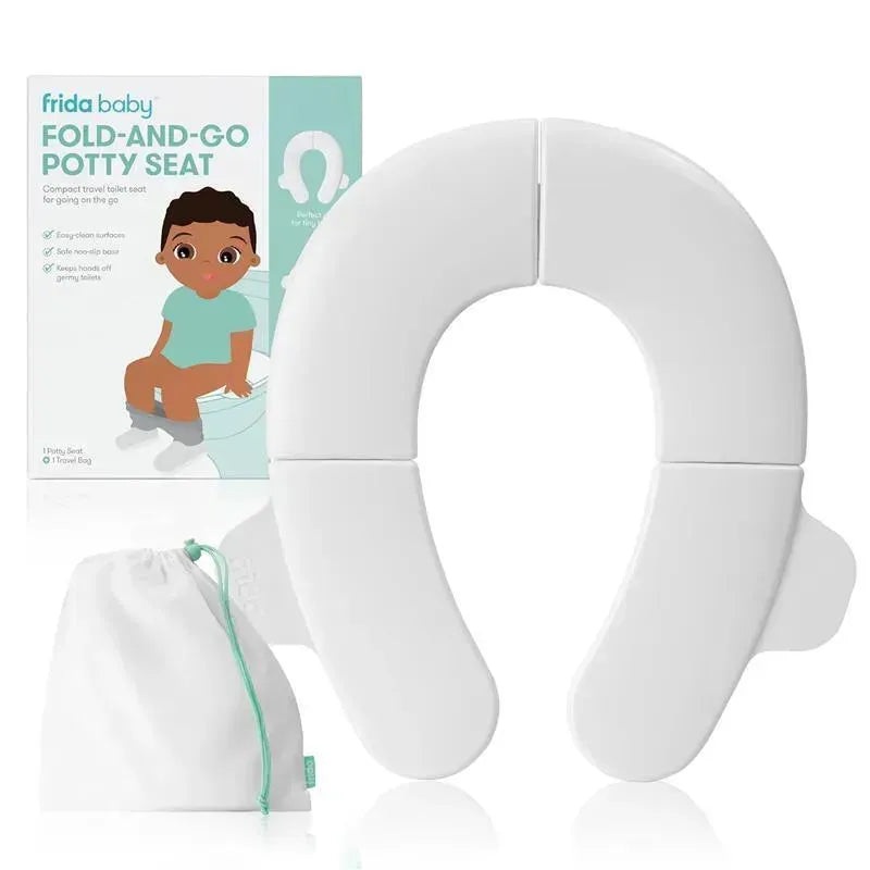 Fridababy – Fold-and-Go Potty Seat for Toilet, Foldable Travel Potty Seat for Toddler