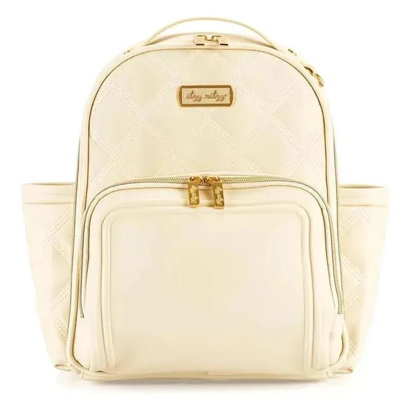 Itzy Ritzy – Baby Mini Plus Diaper Bag, Milk & Honey