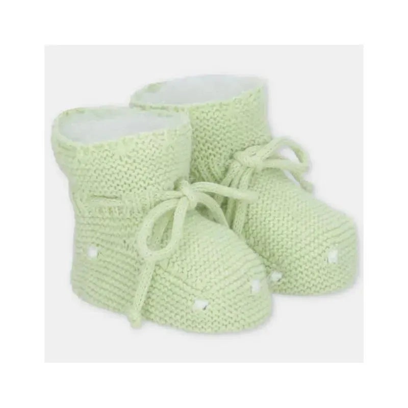 Martin Aranda – Baby Booties Knit Nice, Light Beige