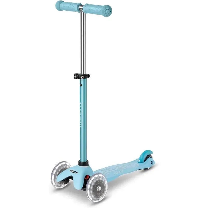 Micro Kickboard – Mini2Grow LED Wheels, 4in1 Scooter, for Kids Ages 1-6, Blue