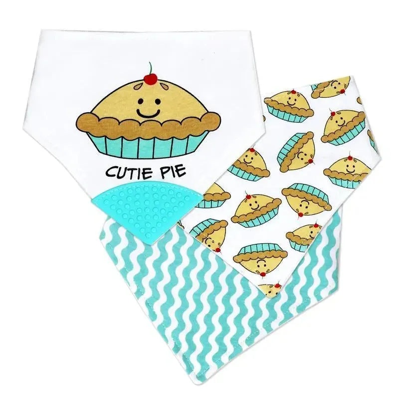Rose Textile – 3 Pack Bandana Bibs, Cutie Pie