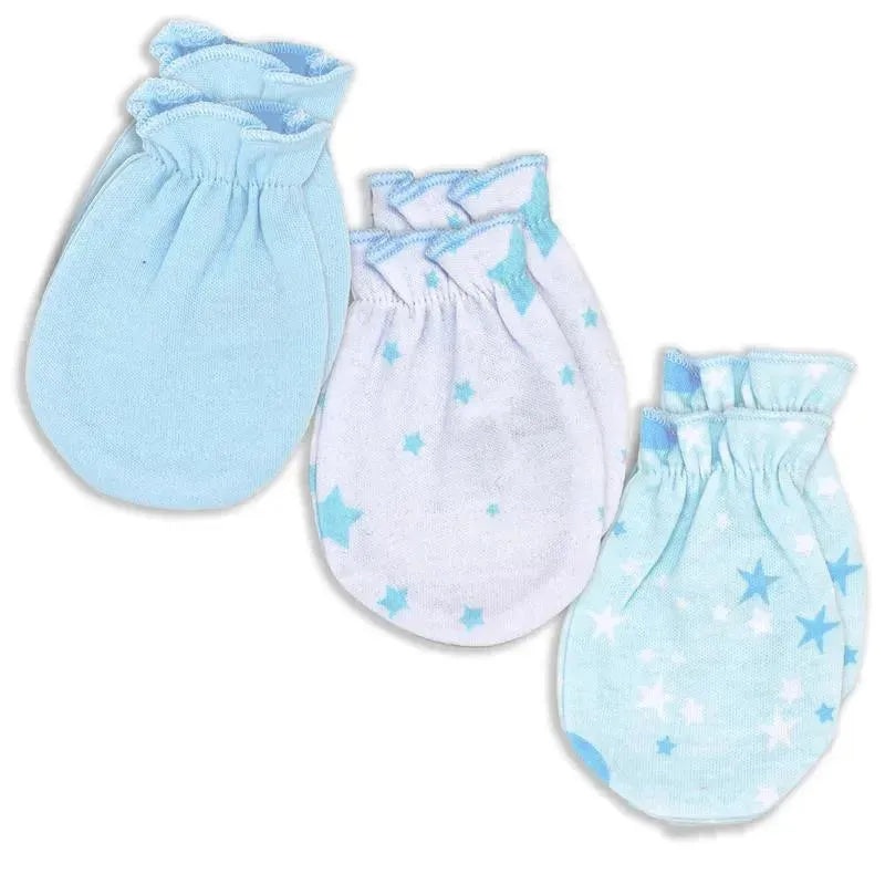 Rose Textiles – 3 Pack Galaxy Mitts, Blue