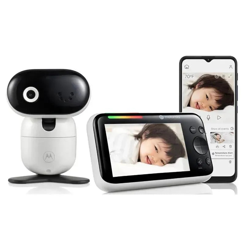 Motorola – 5 WiFi Video Baby Monitor with Camera
