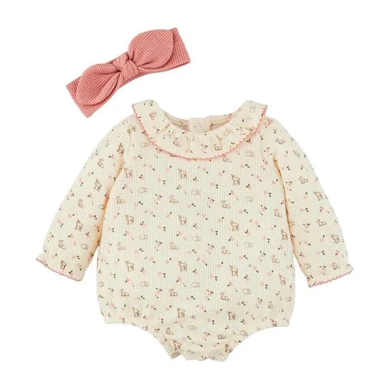 Mud Pie – Ditsy Deer Bubble & Headband Set