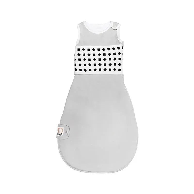 Nanit – Breathing Wear Sleeping Bag, 100% Cotton Baby Sleep Sack. 3-6 Months, Pebble Grey