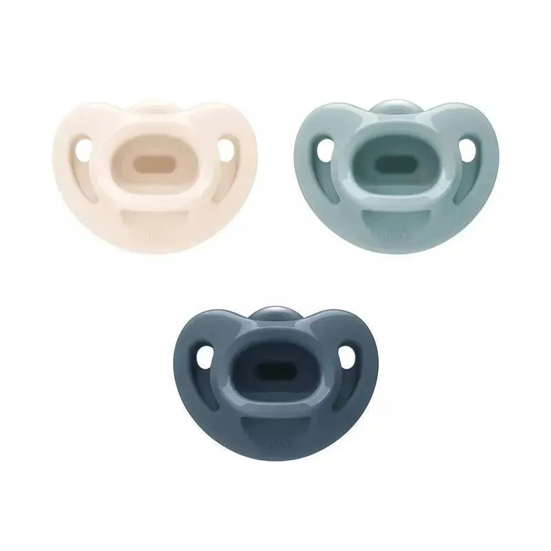 NUK – Nature Sustainable Silicone Pacifier, 0-6m, Neutral, 3ct