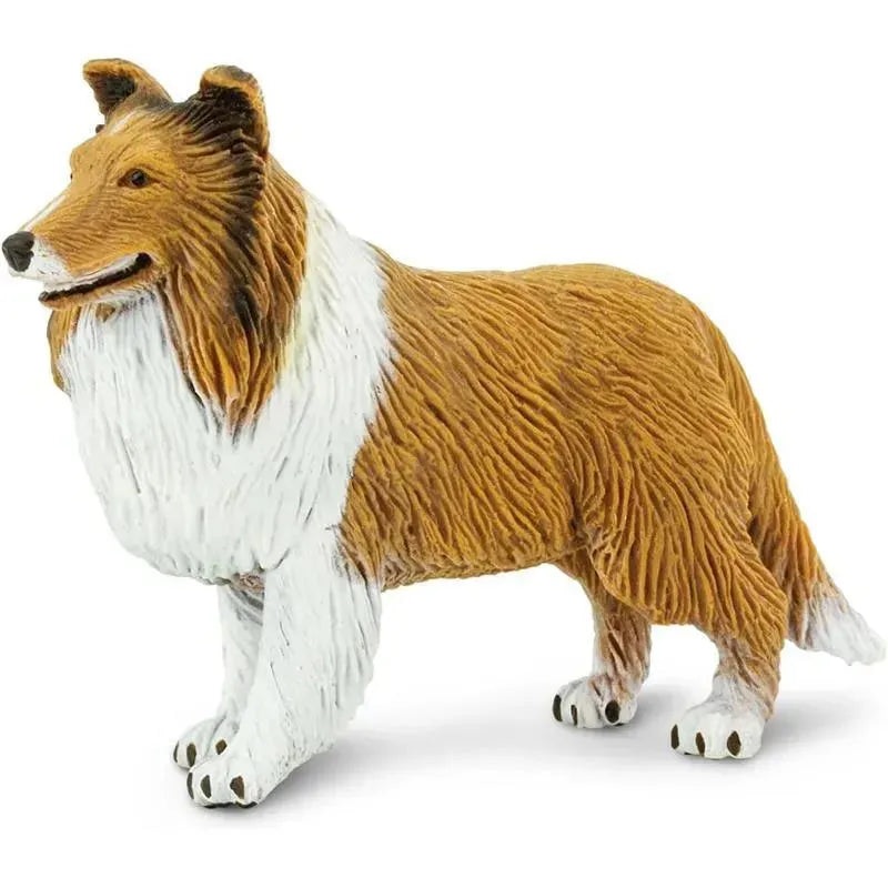 Safari Ltd. – Collie Figurine, Lifelike 4 Dog Figure