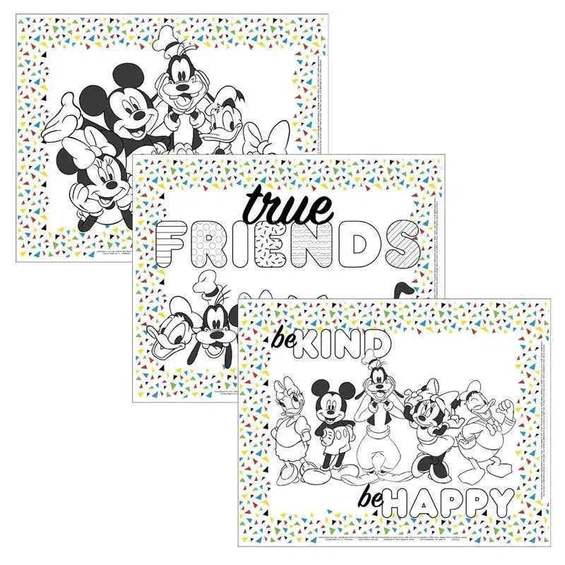 J.L. Childress – Disney Baby Disposable ColorMe Placemats, Pack of 24