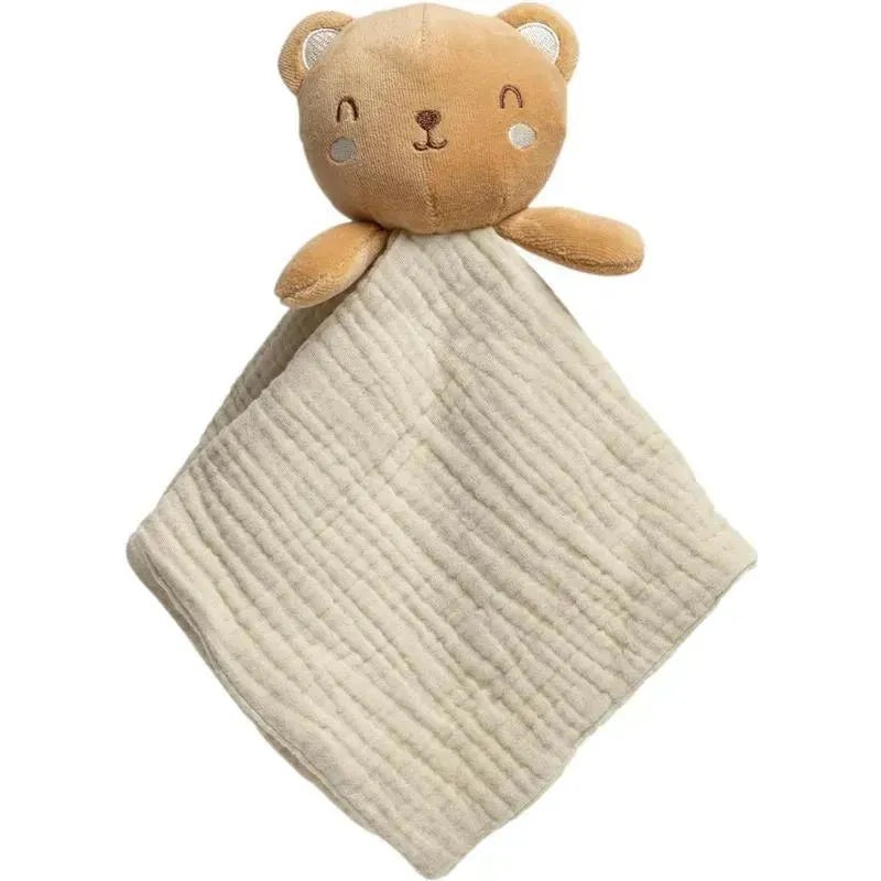 Pearhead Baby – Security Blanket, Snuggle Toy Stuffed Animal, Bear Lovey