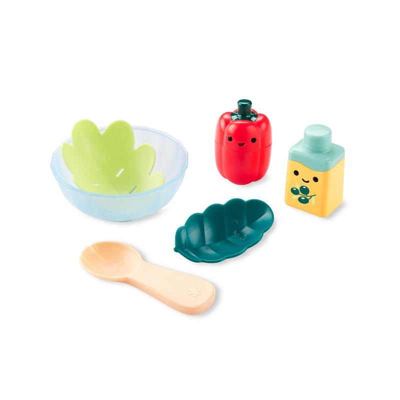 Skip Hop – Baby Bath Toy Tub-to-Table Caf Prep & Serve Salad Set