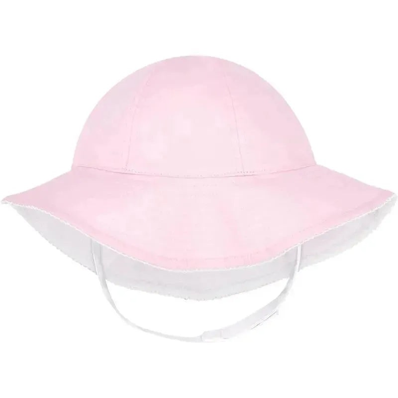 Wee Ones – Baby Girls’ and Boys’ Reversible Summer Ready Sun Hats, Pink