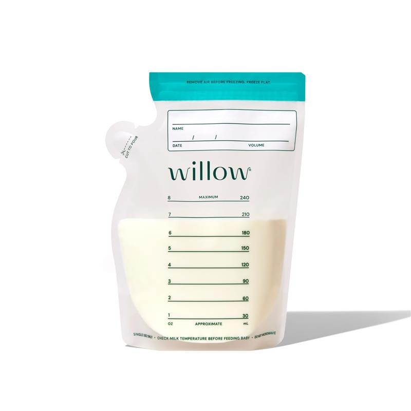 Willow – 8oz Breast Milk Storage Bags, 100Ct