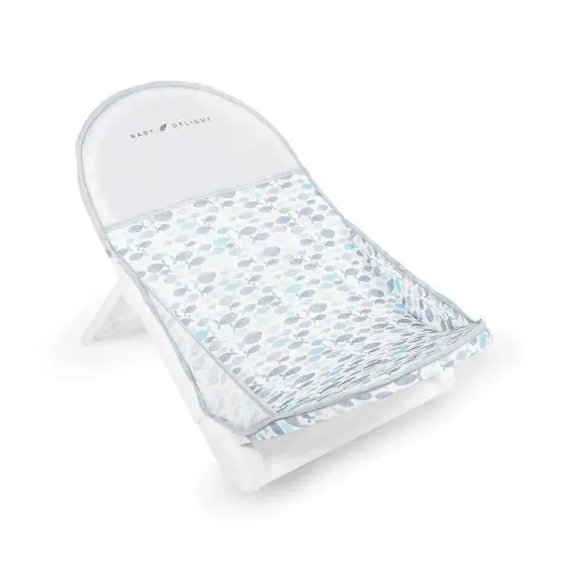 Baby Delight – Cushy Nest Cirro Infant Mesh Bather, Grey Fish