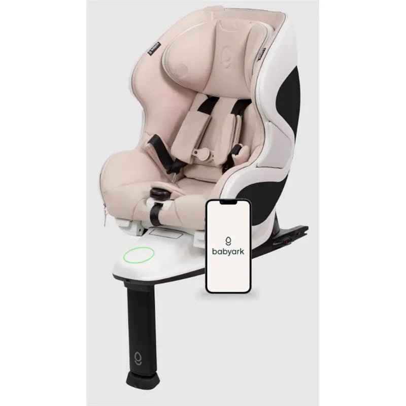Babyark – G01 Smart Convertible Car Seat, Eggshell Base / Moonlight Seat