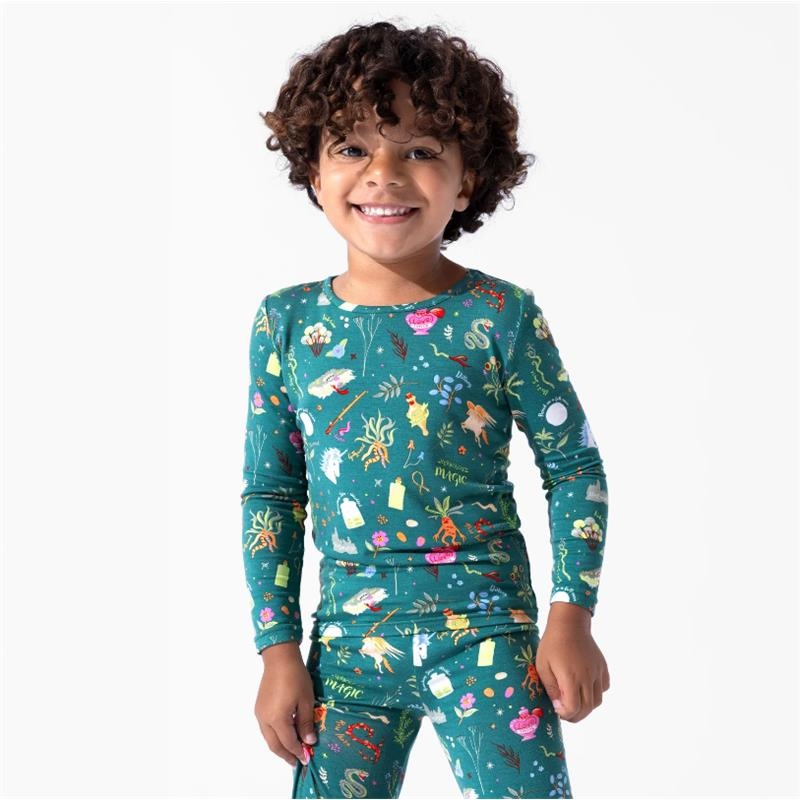Bellabu Bear – Harry Potter Mandrakes & Herbs Bamboo Kids Pajamas
