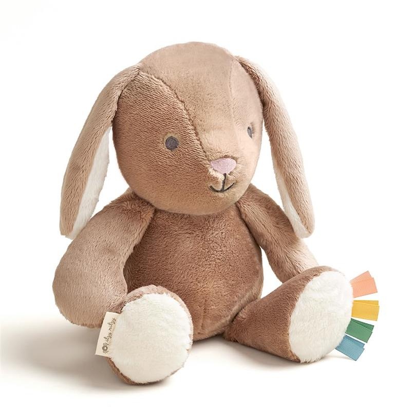 Itzy Ritzy – Snuggleverse Sweetie Snuggles Perfect, Huggable Plush Toy Billie They Bunny (Taupe)