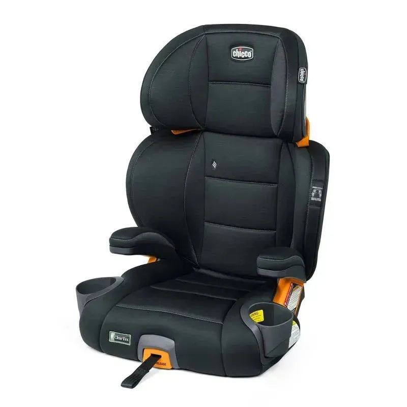 KidFit ClearTex Plus 2- in-1 Belt-Positioning Booster Car Seat Obsidian