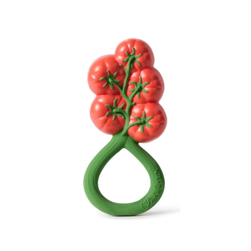 Oli & Carol – Tomato Rattle Toy