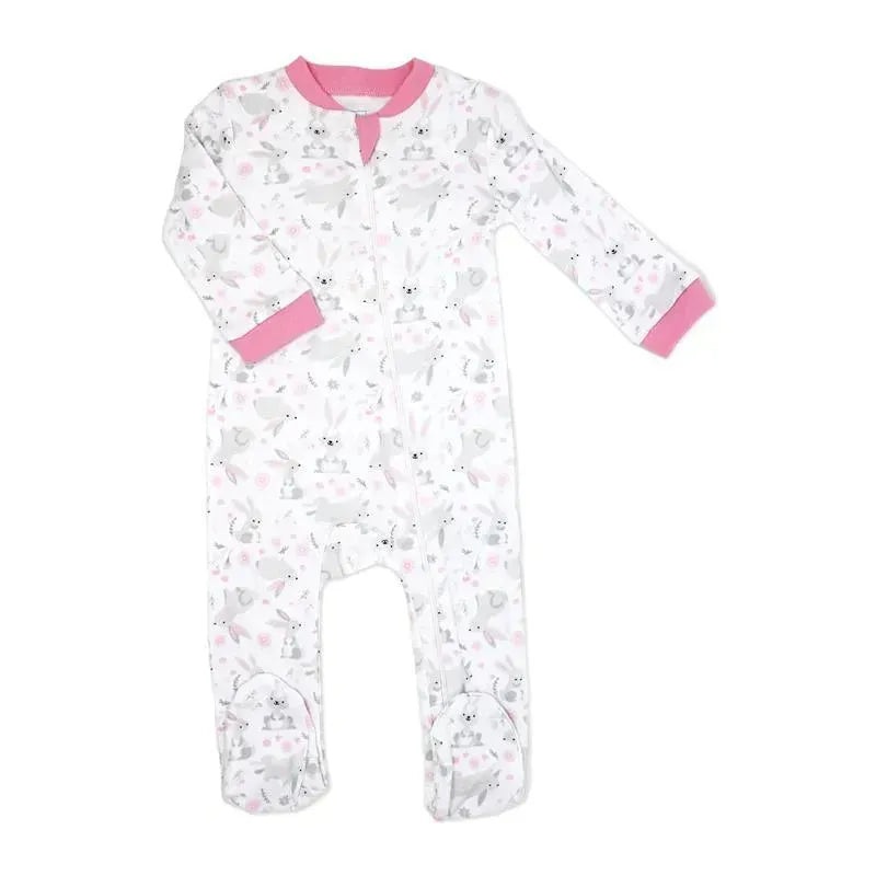 Rose Textiles – Girls Interlock Coveral, Bunnies