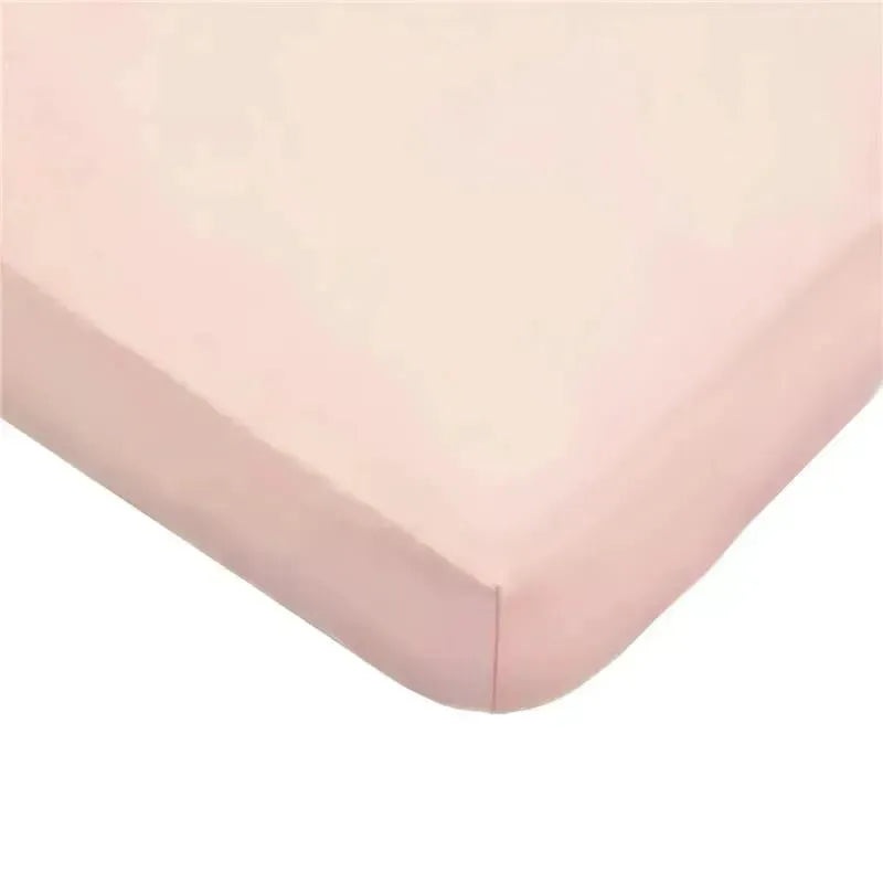 American Baby – Fitted Mini Crib Sheet 24 x 38, 100% Cotton Jersey Portable Sheet, Blush