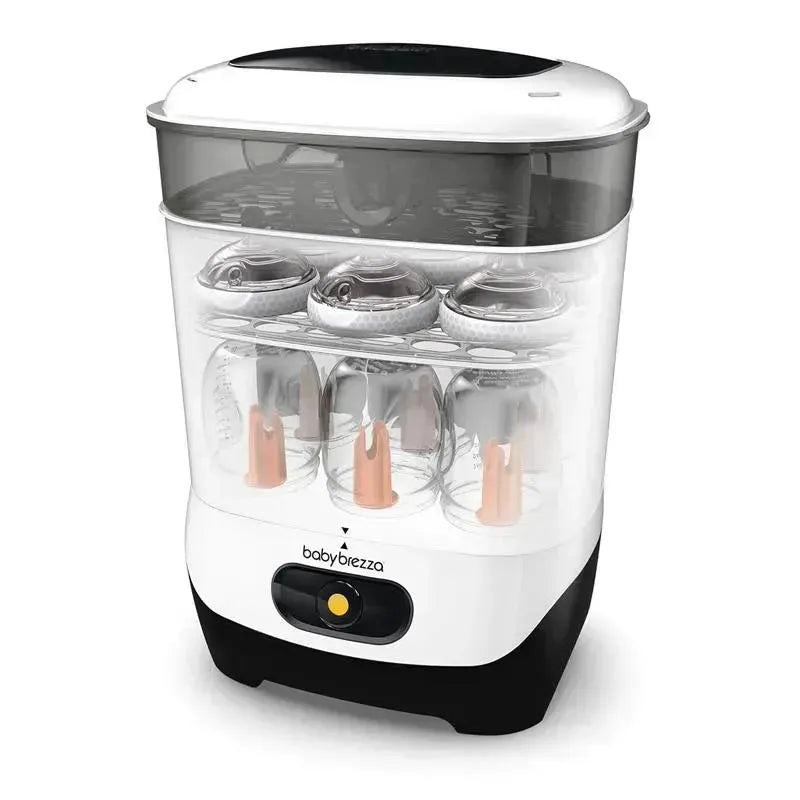 Baby Brezza – 4 in 1 Baby Bottle Sterilizer Machine, Largest Capacity Electric Steam Sterilization