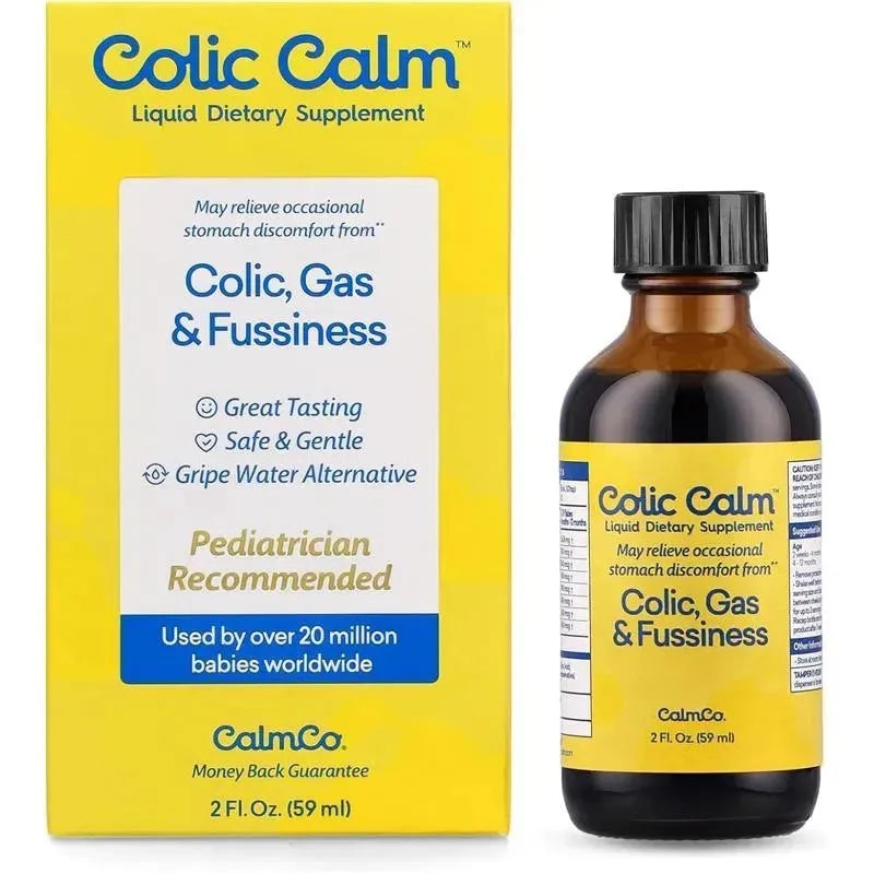 Colic Calm – Baby Gas Relief Gripe Water Colic Relief, Constipation & Reflux